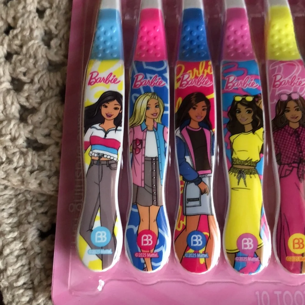 Barbie Soft Toothbrush Set